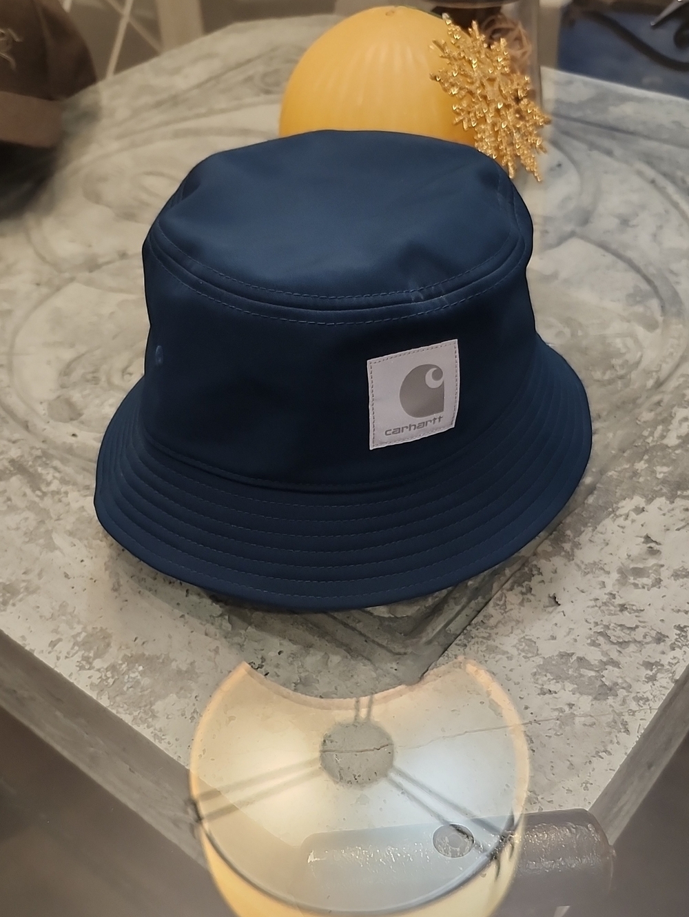 Carhartt WIP Reflective Buckett Hat Teal Blue Like New S/M